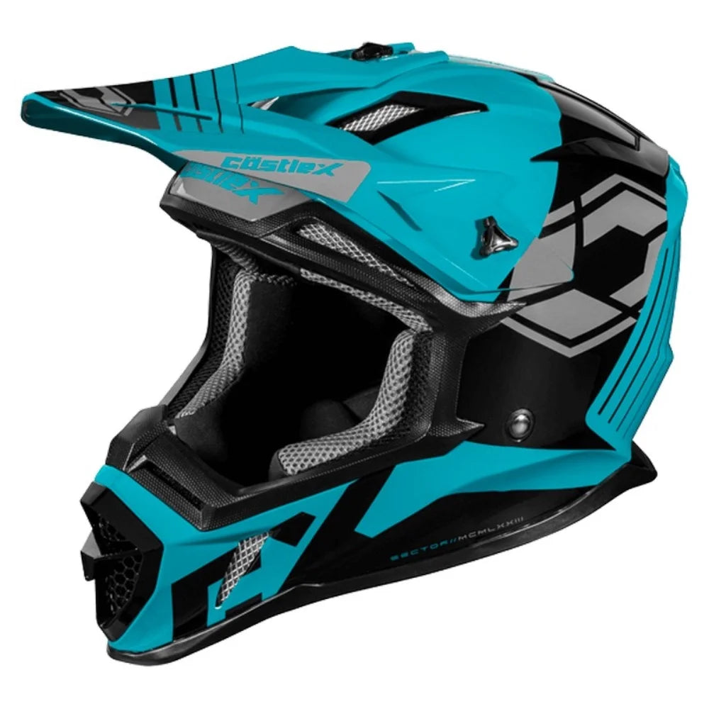 Turquoise Offroad Helmet L169202
