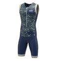 Aqua Camo Triathlon Race Suit S415