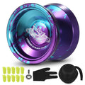 Aluminum Competitive Yo Yo with Bearing Strings and Storage Case E3528