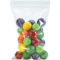 Reclosable 4 Mil Poly Bags 14x22 x 16x22 Clear 500/Case G572