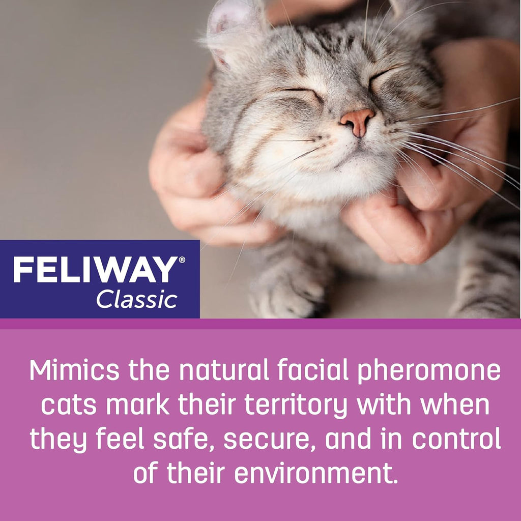 Feliway Plug-In Diffuser Refill, 48 mL, 3-Pack V220