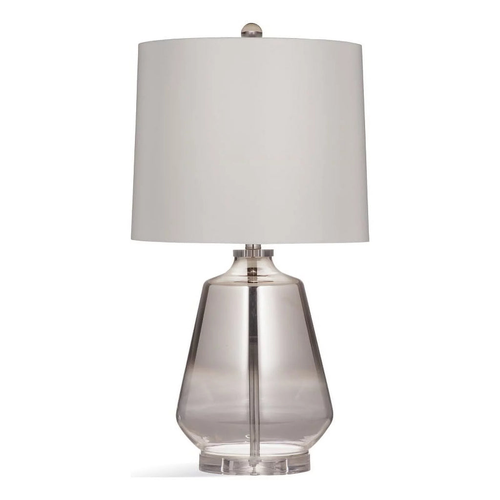 Silver Art Glass Table Lamp R4706