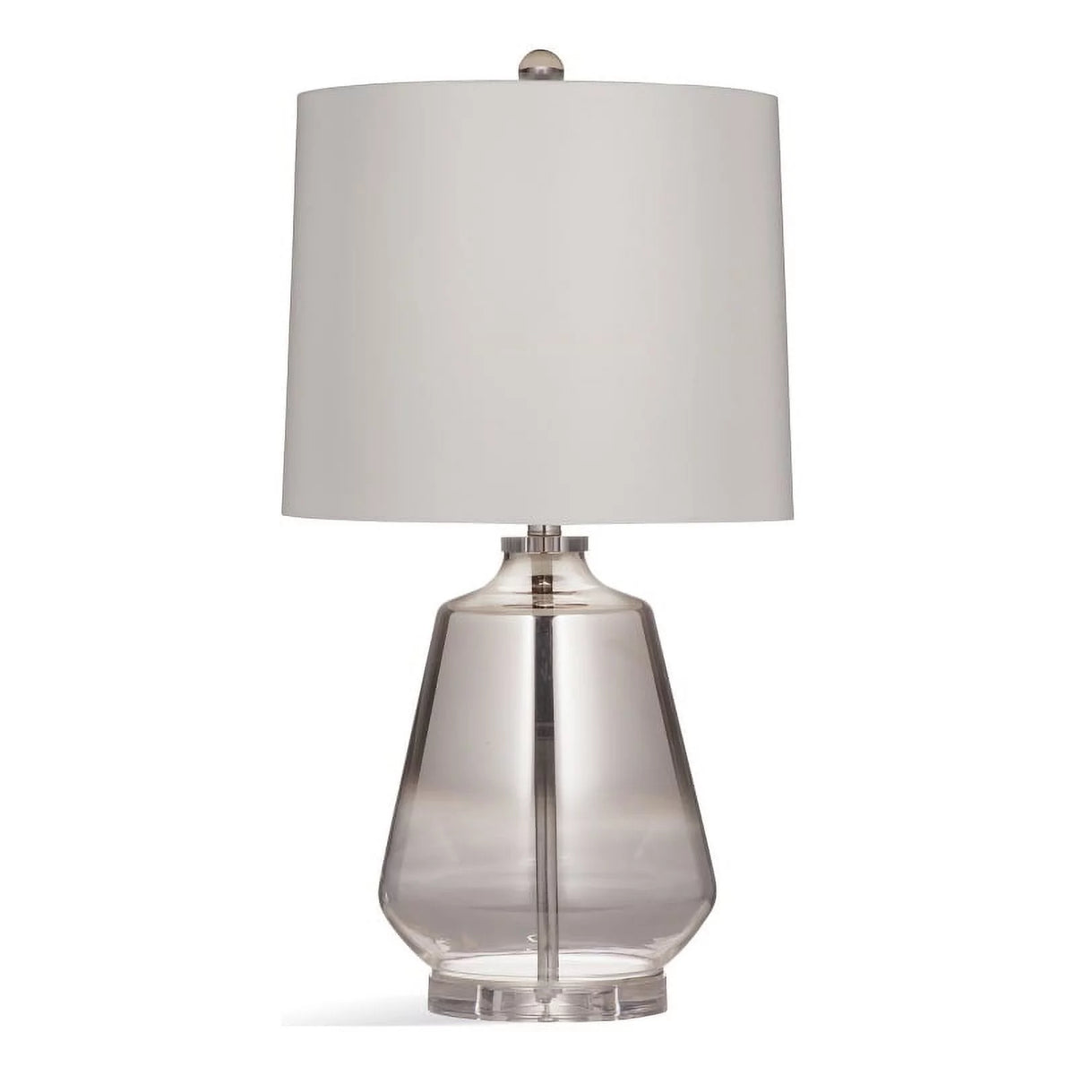 Silver Art Glass Table Lamp R4706