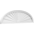 Elliptical Sunburst PVC Pediment Q217