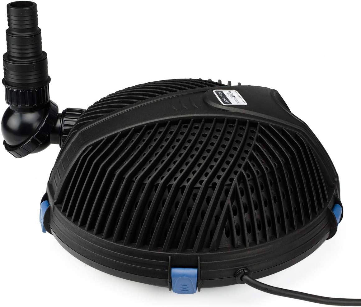 Black AquaForce 2700 Asynchronous Pump with Protective Cage, 2,695 GPH A24181