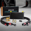 Universal Aluminum Engine Oil Cooler Kit with Oil Filter Adapter E75260