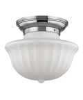 Polished Nickel 2 Light Flush Mount G84943