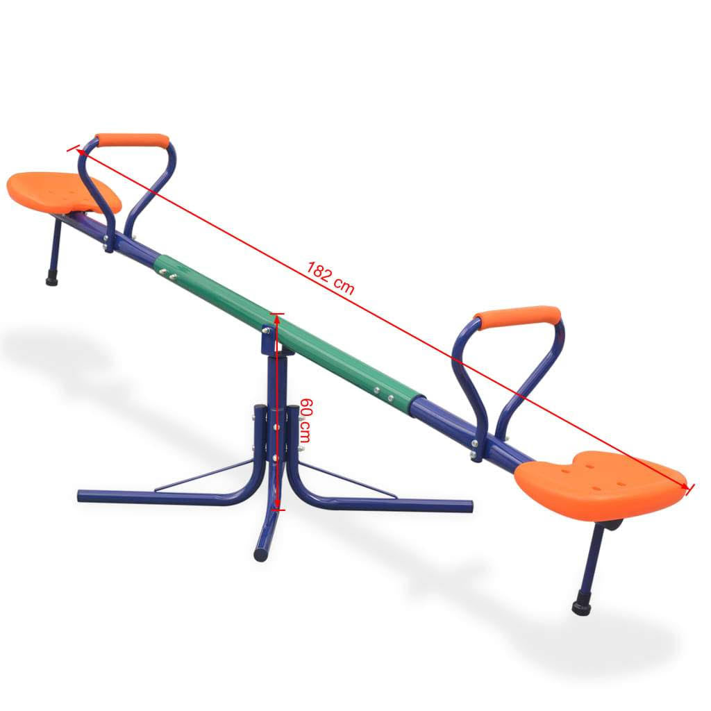 360-Degree Rotating Seesaw Orange A5953