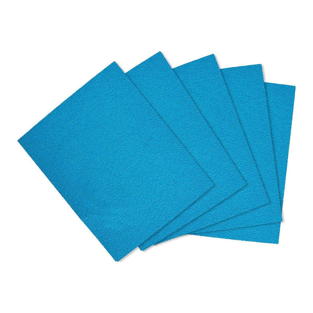 4-1/2 in. x 5-1/2 in. 80-Grit 1/4 Sheet Ceramic Sandpaper 5-Pack E222469