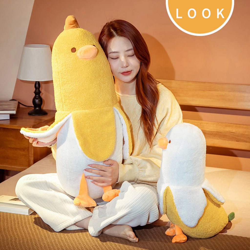 Banana Duck Plush Toy Stuffed Animals Plushie Q391322