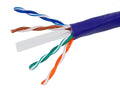 Cat. 6 UTP Network Cable, 1000ft, Purple W9115