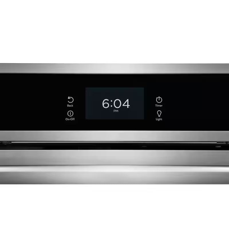 27 in. Electric Built-In Wall Oven and Microwave Combination with Total Convection in Stainless Steel S257355