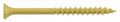 25 lbs 10 x 3 in Tan Deck Screw S95729