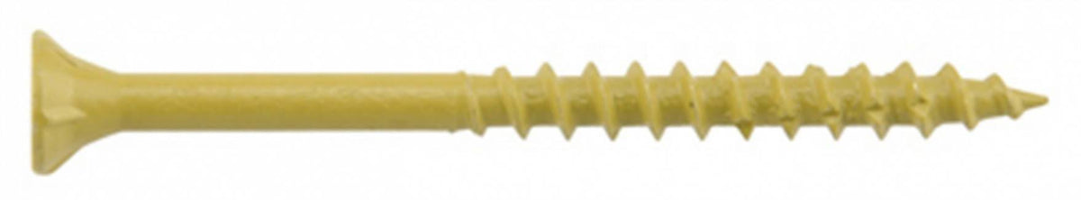 25 lbs 10 x 3 in Tan Deck Screw S95729