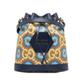Blue Coated Canvas Bucket Bag R927478