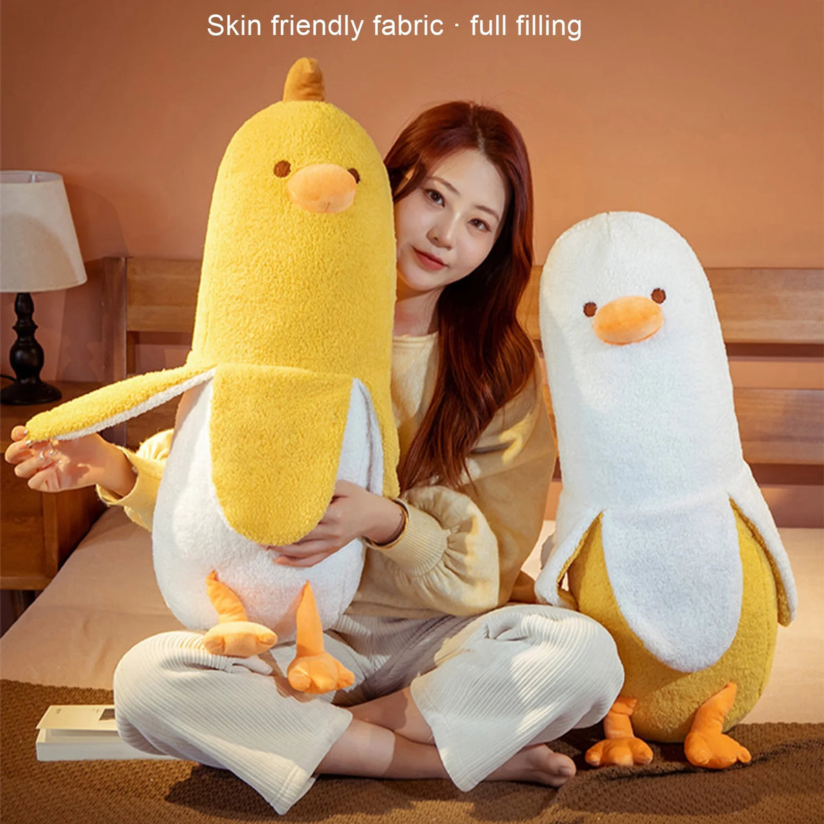 Banana Duck Plush Toy Stuffed Animals Plushie Q391322