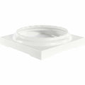 Standard Capital & Base for 10x22 Endura-Aluminum Fluted Round Columns, Clay Finish H839