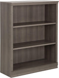 Small 3-Shelf Bookcase Grey Maple A202710