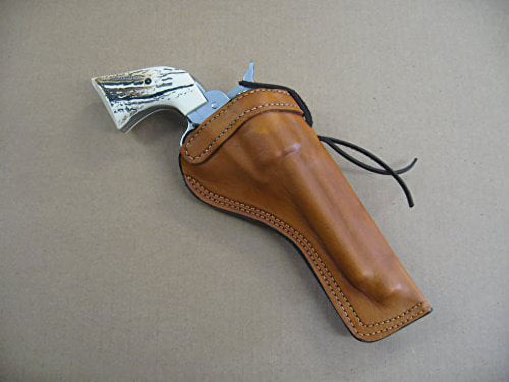 Leather Cross Draw Holster for Single Action Revolver TAN RH N1130