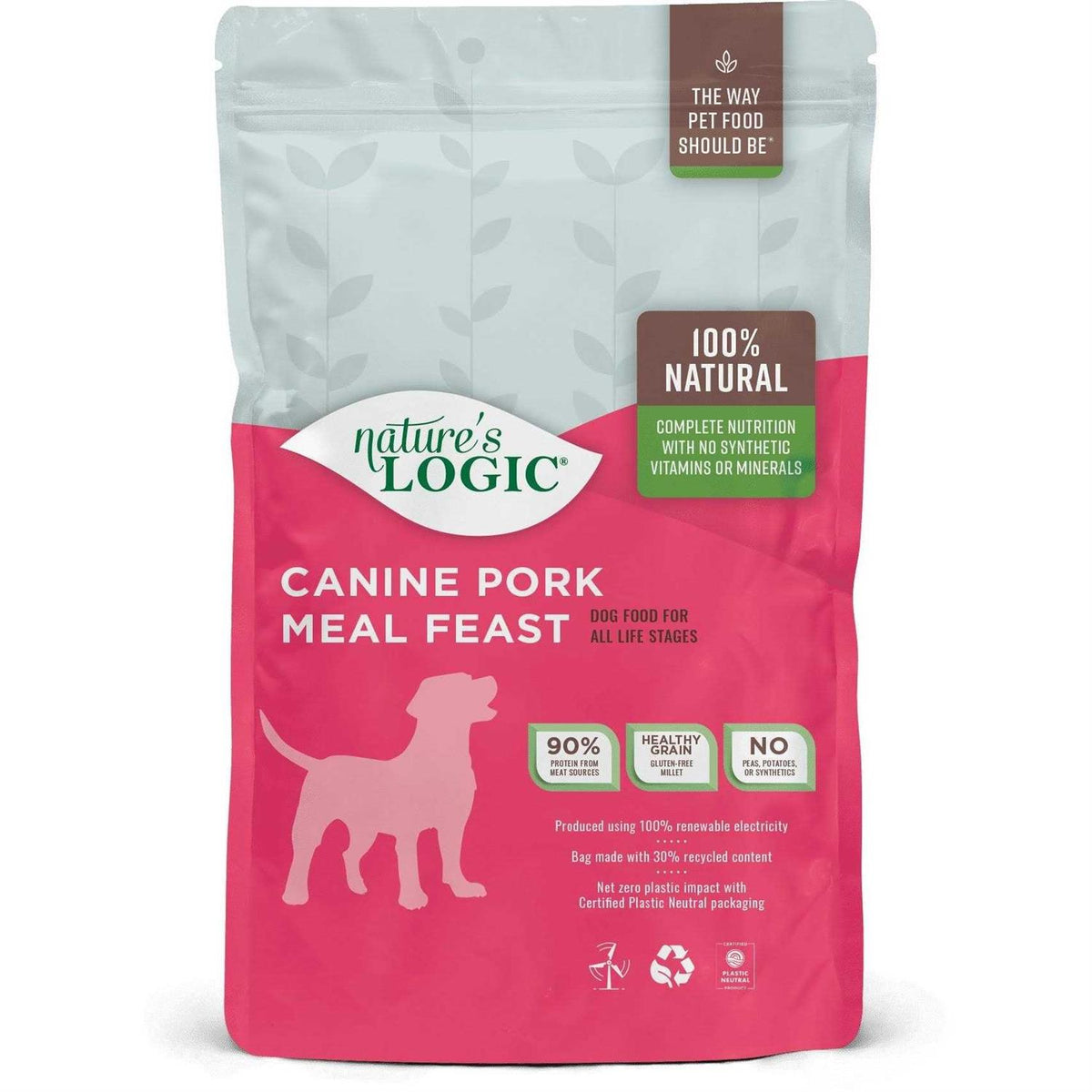 Pork Meal Feast Dry Dog Food D872829