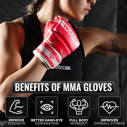 Fingerless Open Palm MMA Gloves G6962