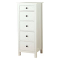 5 Drawer White Chest X343393