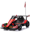 24V Rechargeable Ride-On Toy with LED Lights and Adjustable Seat Z165