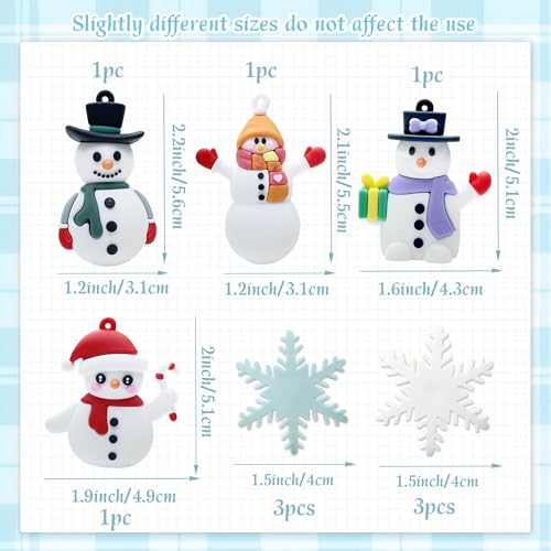 7 Pack Merry Christmas Cake Toppers D404699