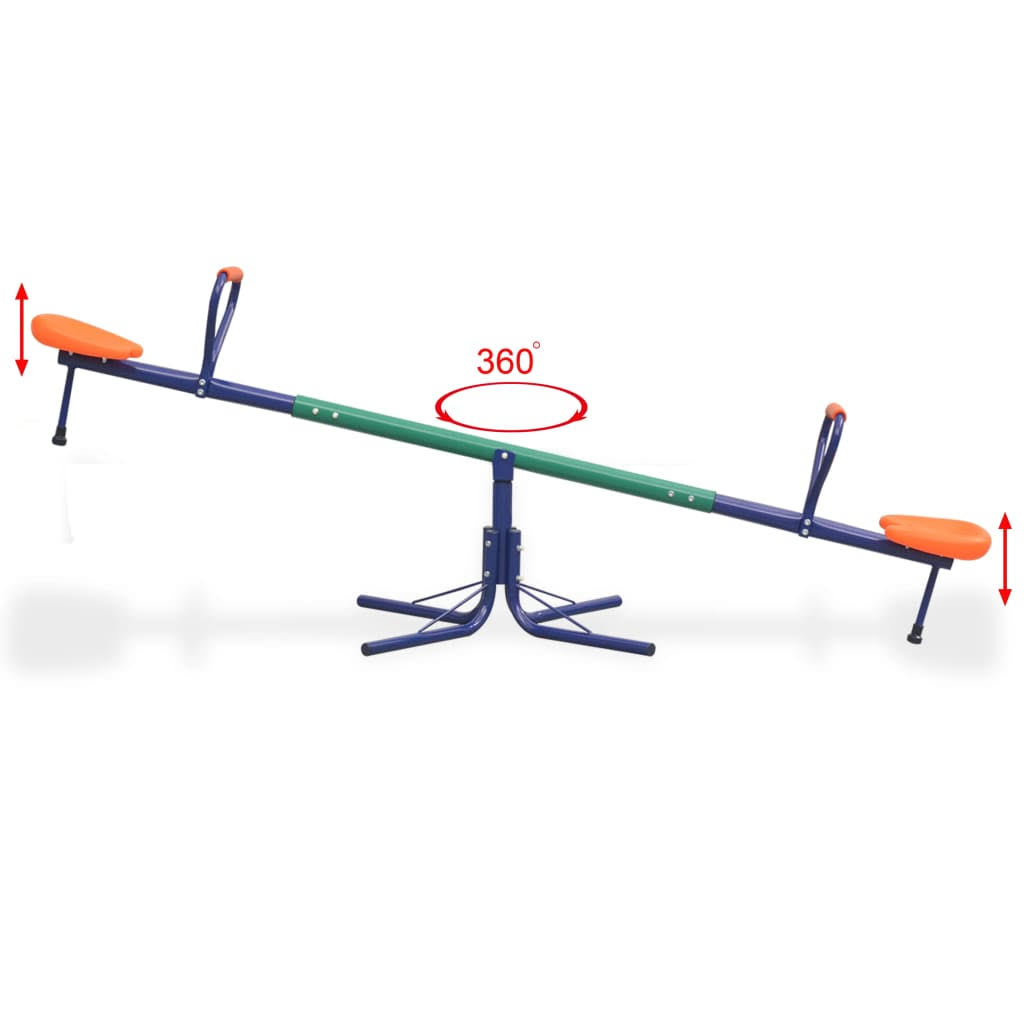 360-Degree Rotating Seesaw Orange A5953