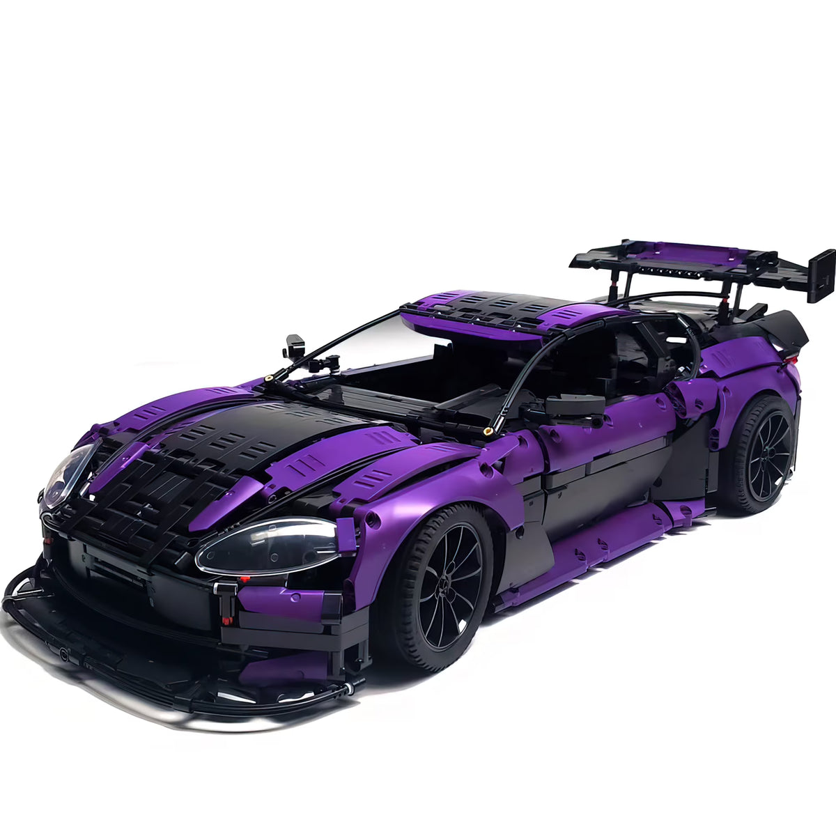 Purple Speed Champion Sports Car Building Kit Toy T16456