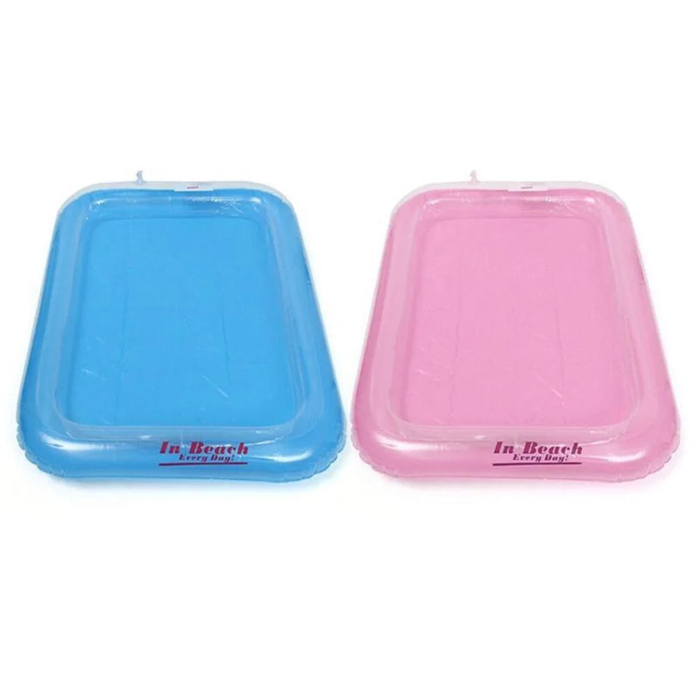 Pink Inflatable Sand Toy Tray G602378