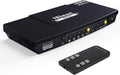 4 Port HDMI Switch 4K@60Hz, Optical Audio Out, Pack of 2 O571476