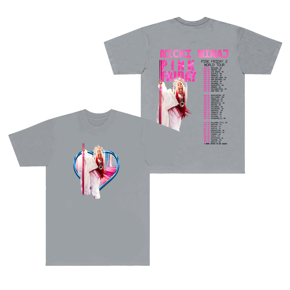 Pink Friday Tour Logo T-shirts Short Sleeve X454422