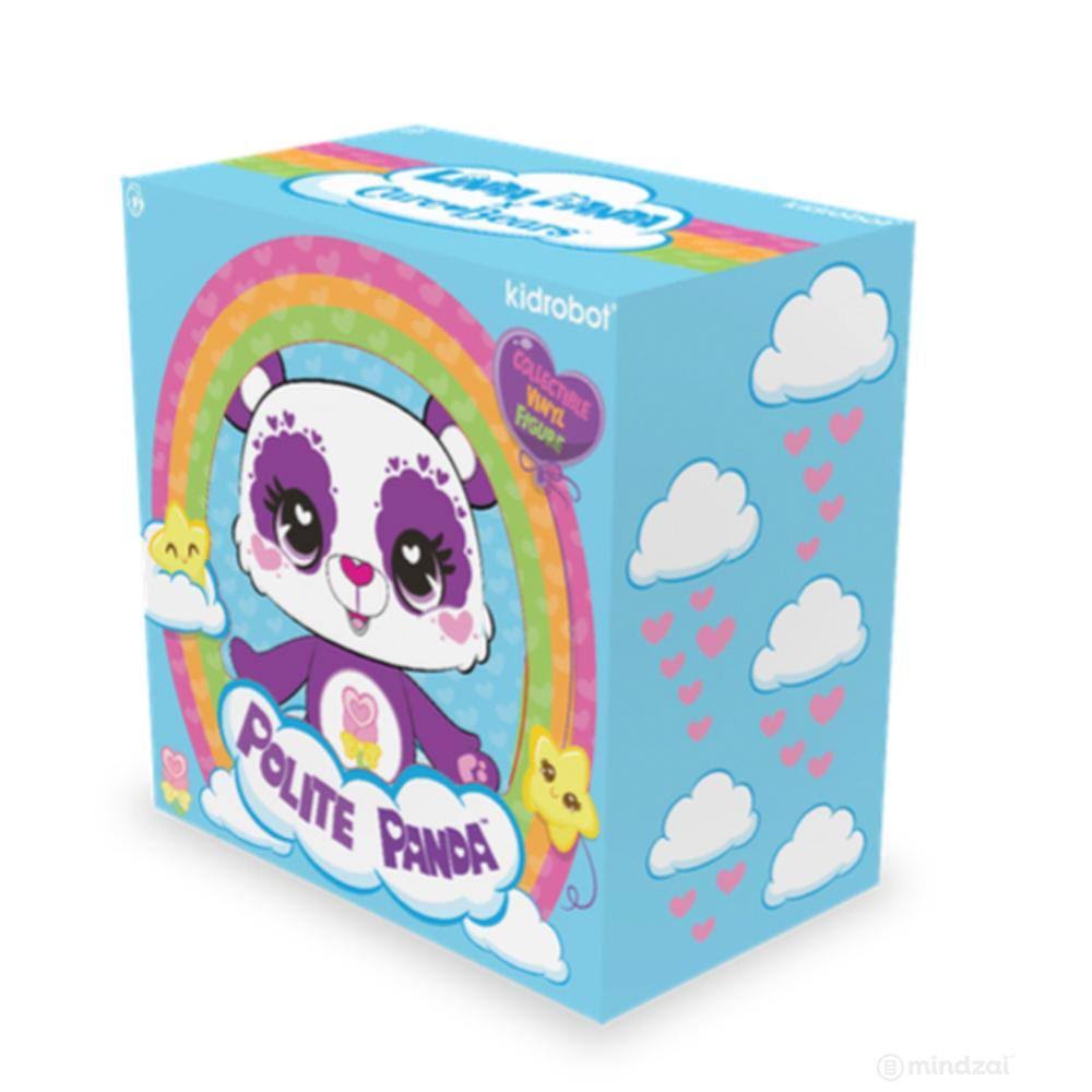 6.5-Inch Vinyl Polite Panda Bear Z129896