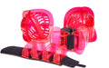AquaLogix Total Body Pool Fitness System - Upper Body Aquatic Bells & Lower Body Fins - Full Body Pool Workout W1762