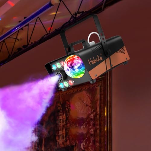 Fog Machine with Disco Ball Light and LED RGB Lights Z96815