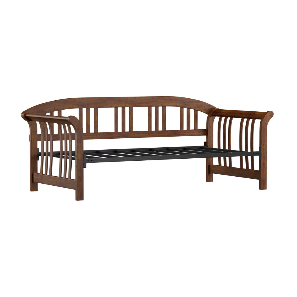 Walnut Wood Twin Daybed L969
