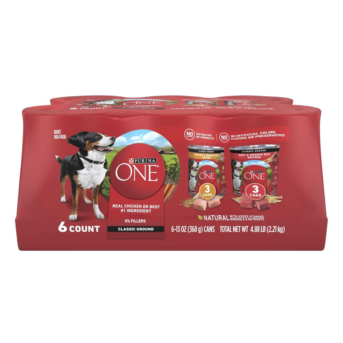 Chicken & Beef Ground Wet Dog Food B976350