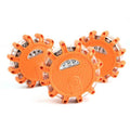 Orange LED Emergency Flare 3 Pack with Carrying Case L274185
