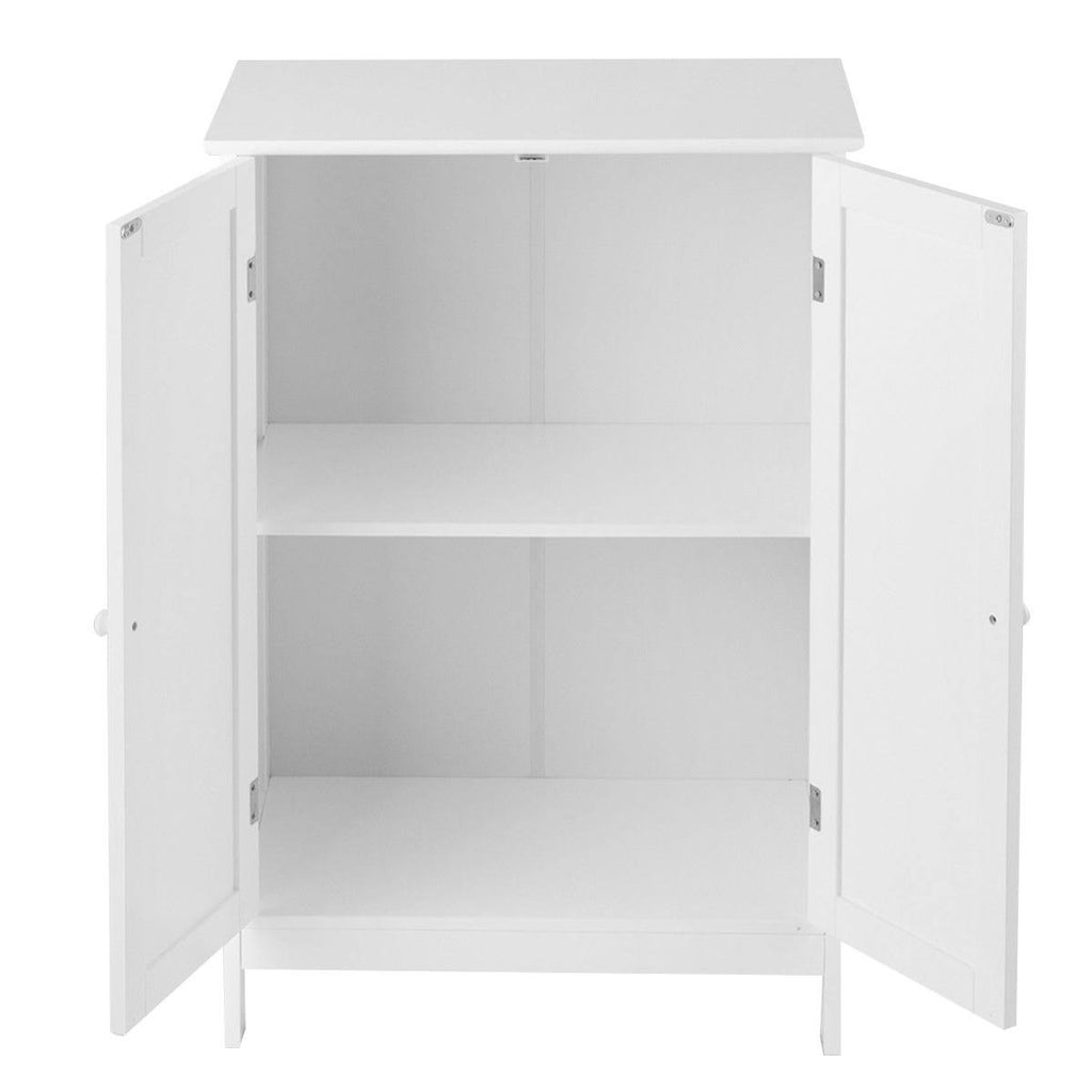 Bathroom Floor Storage Double Door Cabinet A78285