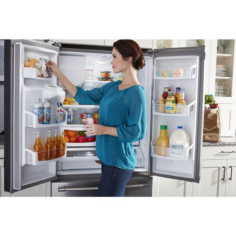 French Door Refrigerator in White S775