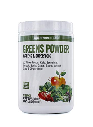 Berry Flavor Greens & Superfoods Powder 9.88 Oz 20 Servings V7153