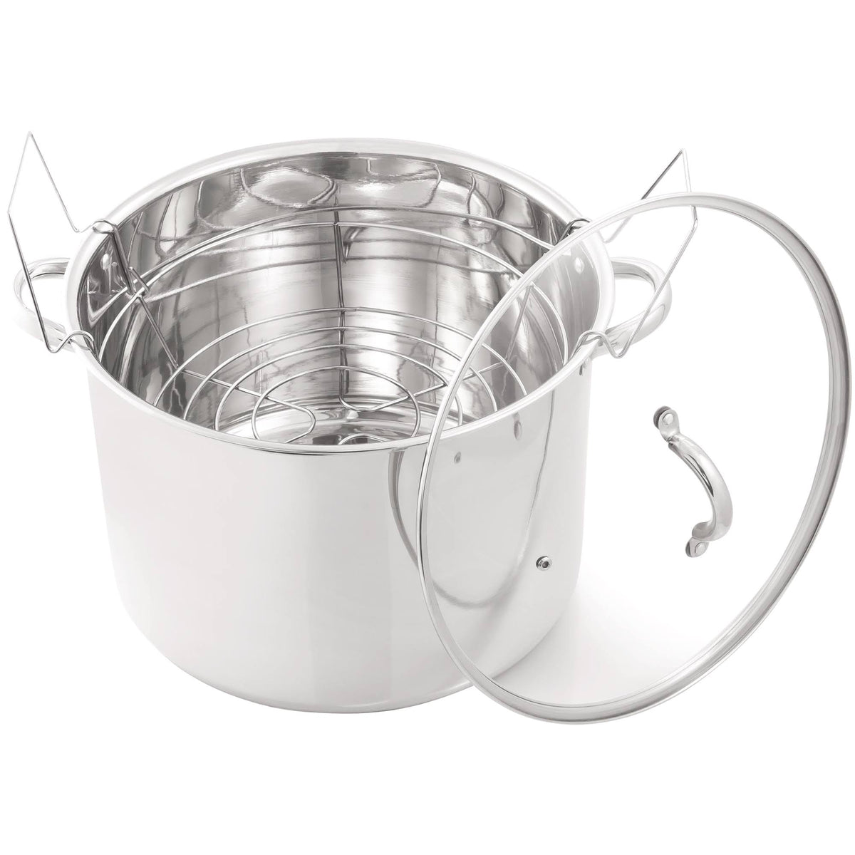 Stainless Steel 21.5 qt. Canner V649
