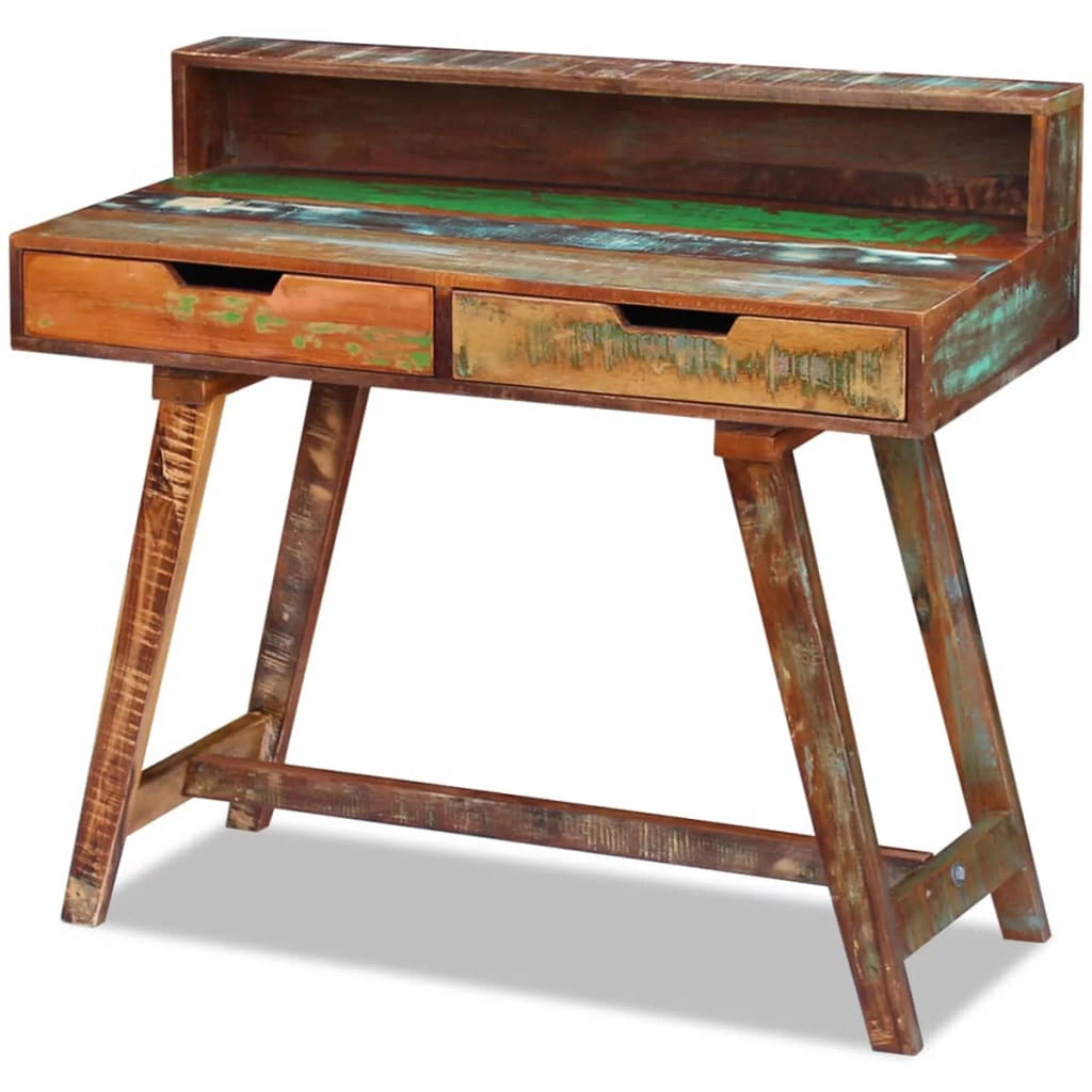 Solid Reclaimed Wood Desk P97966