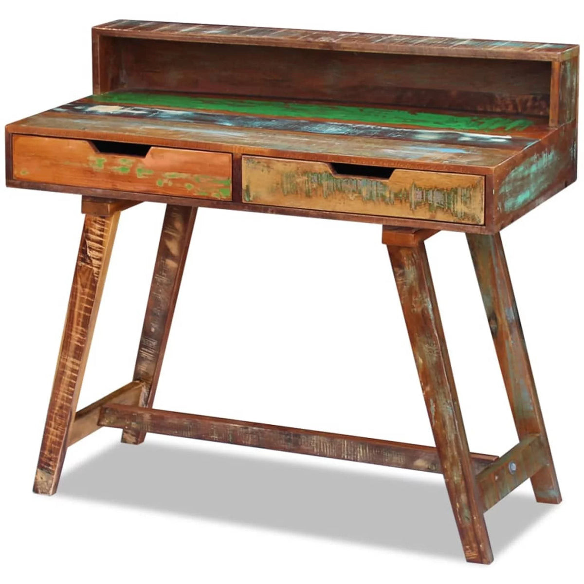 Solid Reclaimed Wood Desk P97966