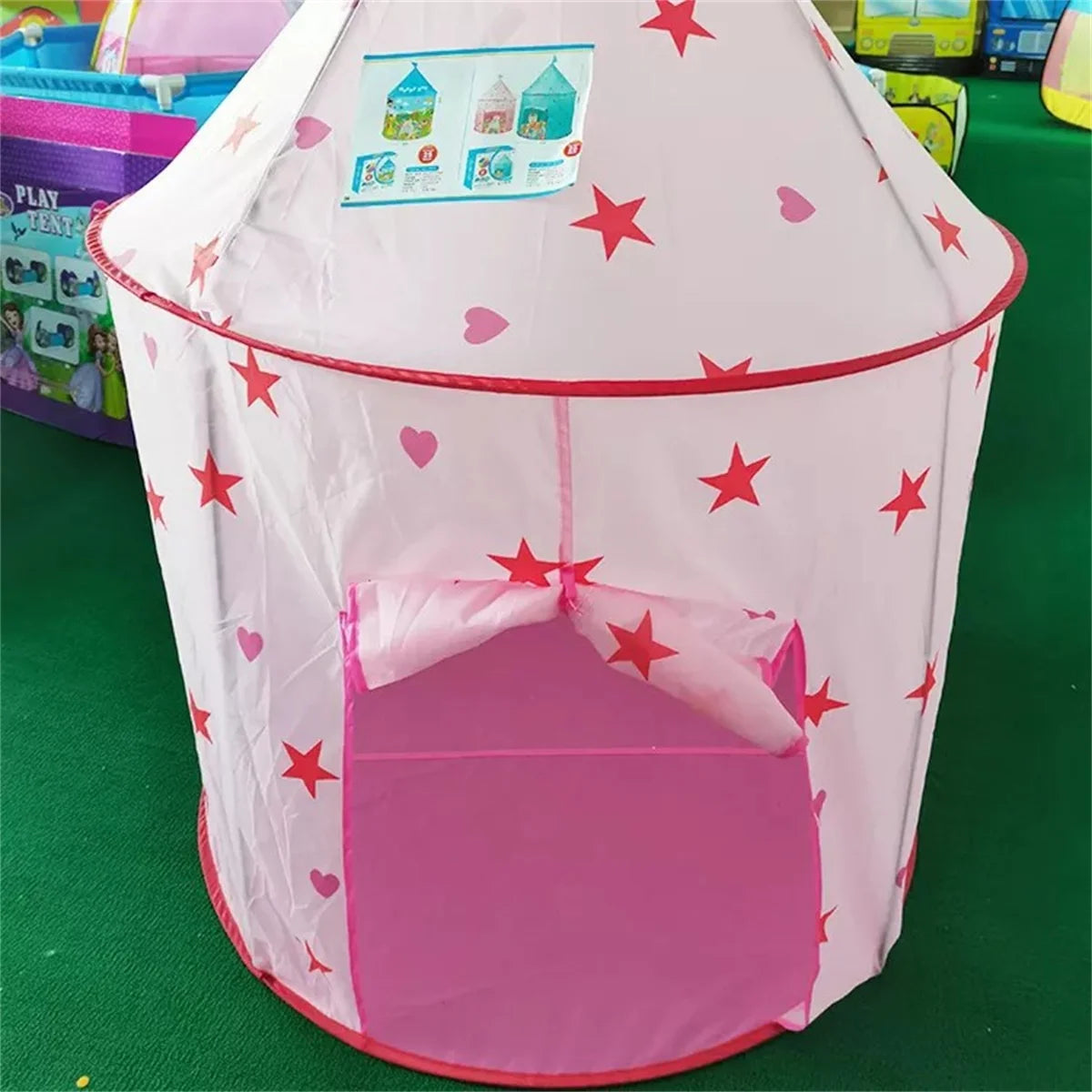 Kids Fabric Play Tent Playhouse C122516