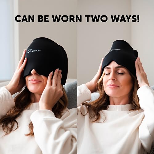 Migraine Relief Ice Pack Head Wrap O8521