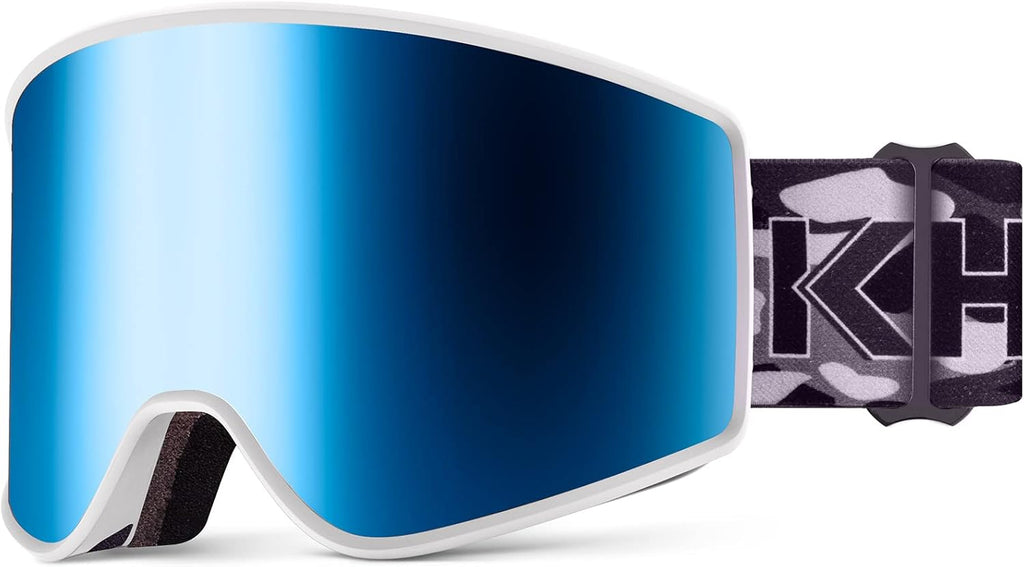 Cylindrical Snow Goggles with UV Protection and Anti-Fog O3344