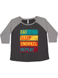 Plus Size Snorkeling T-Shirt P1478