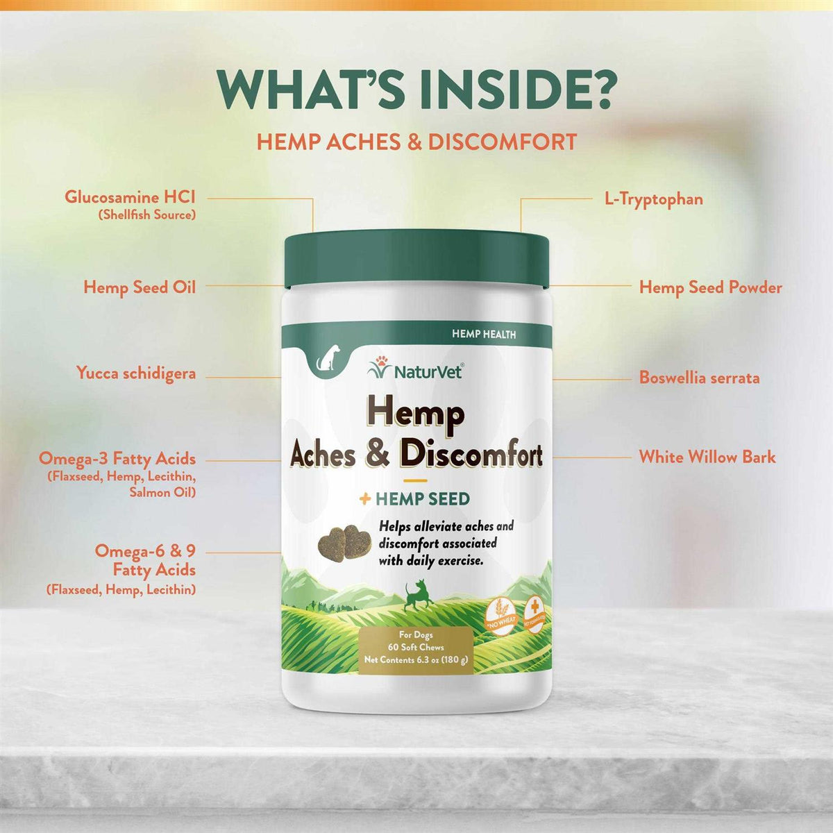 Hemp Aches & Discomfort Soft Chews Q310559
